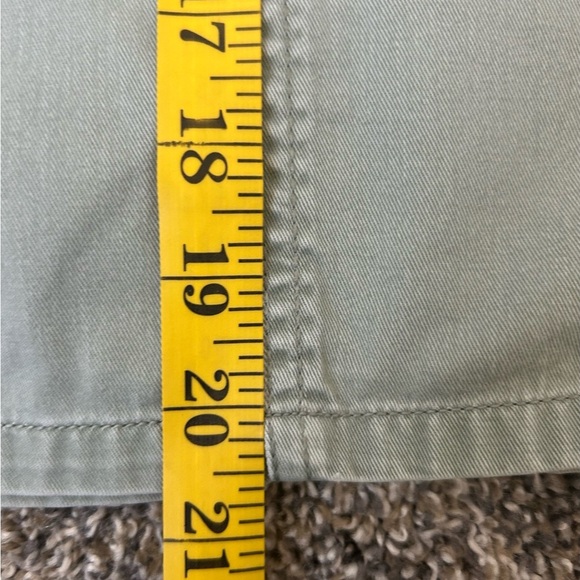 Eddie Bauer Y2K Stylish Women's Skirt Set Soft Army Green and Cream size 12 - Picture 8 of 12